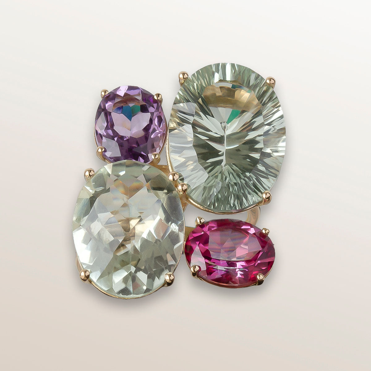 ANILLO ORO COCKTAIL RING - MOSAIC