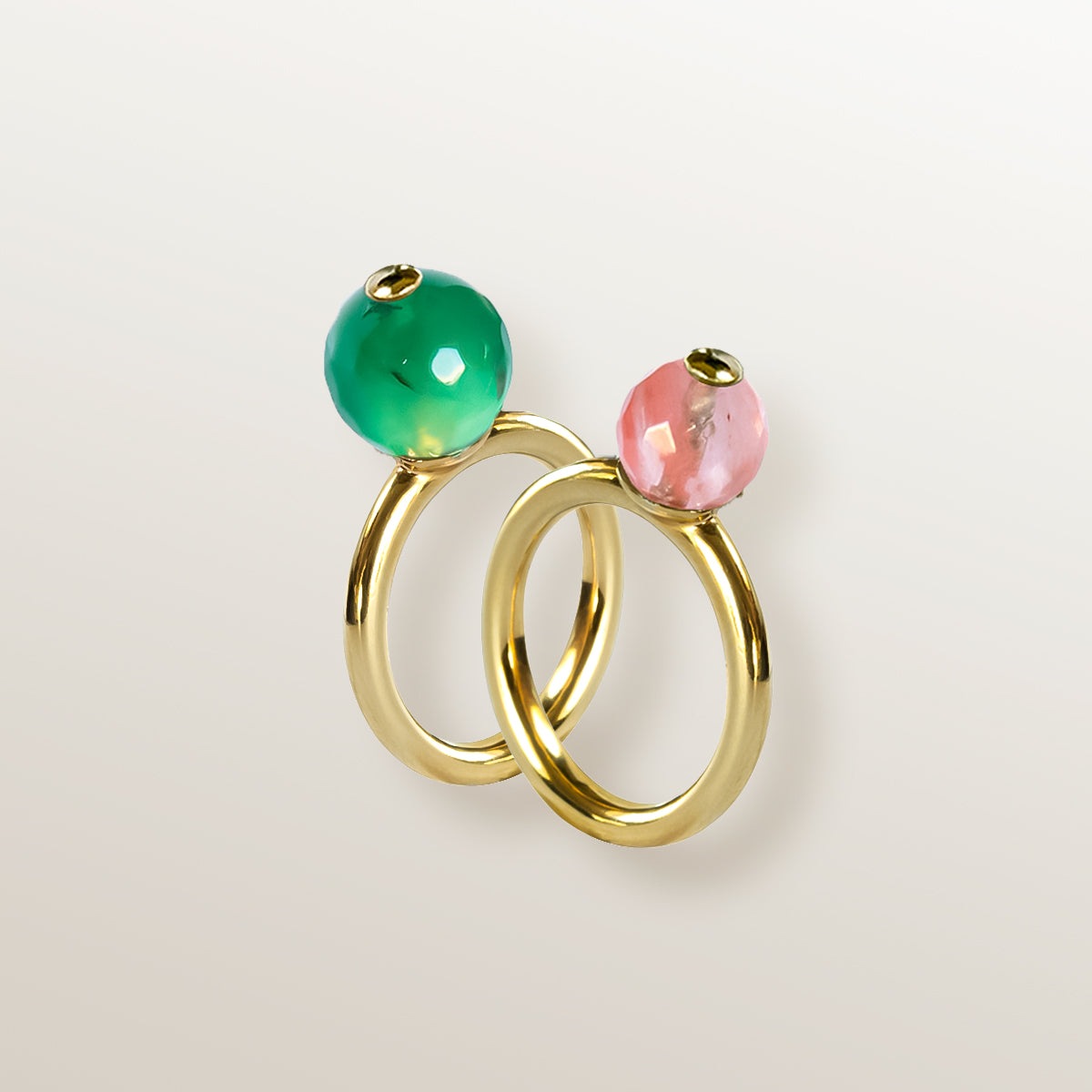 PACK 2 ANILLOS CALABAZA IRENE