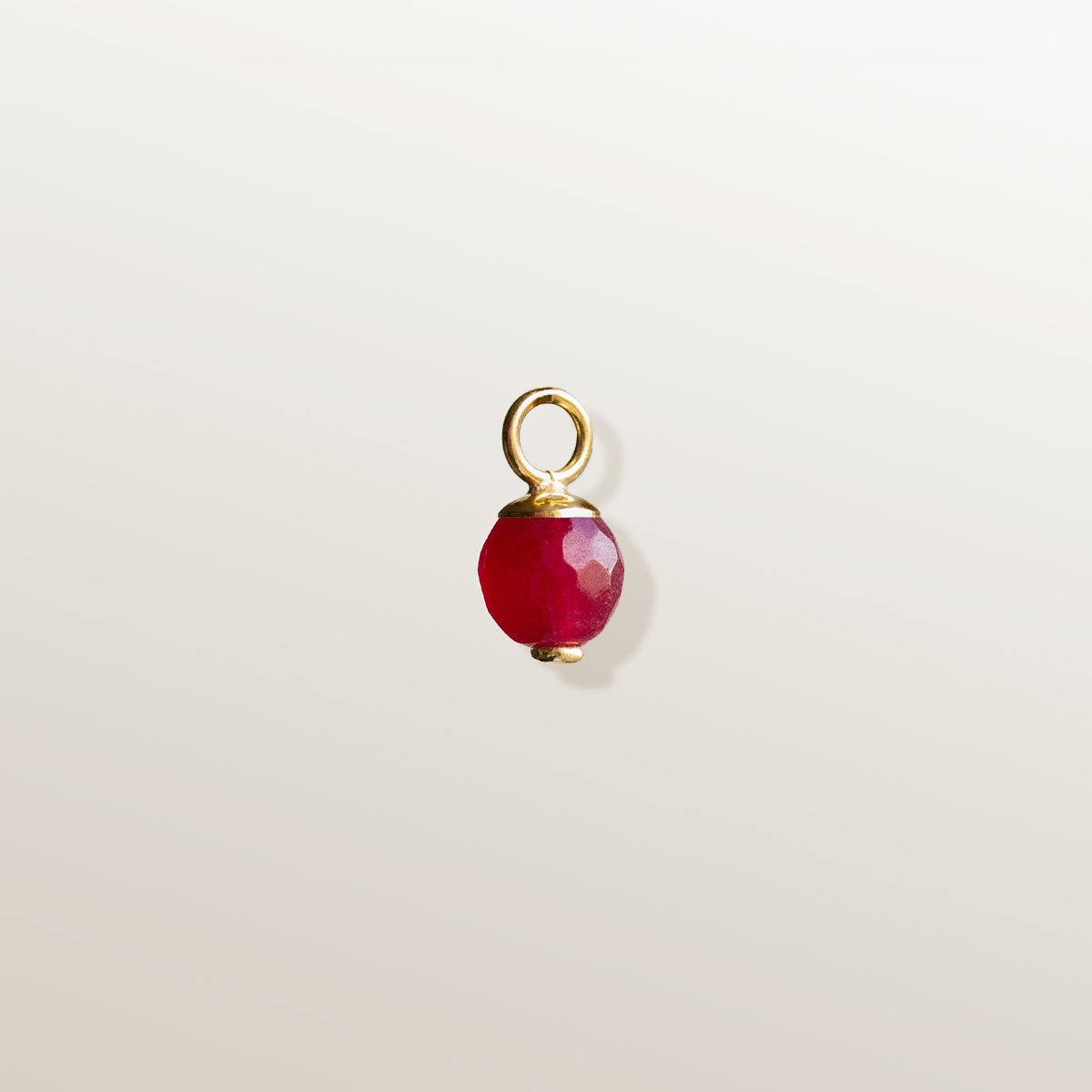 CHARM CALABAZA CÍRCULO MÁGICO - Ágata Fresa 8 mm - Victoria de la Calva