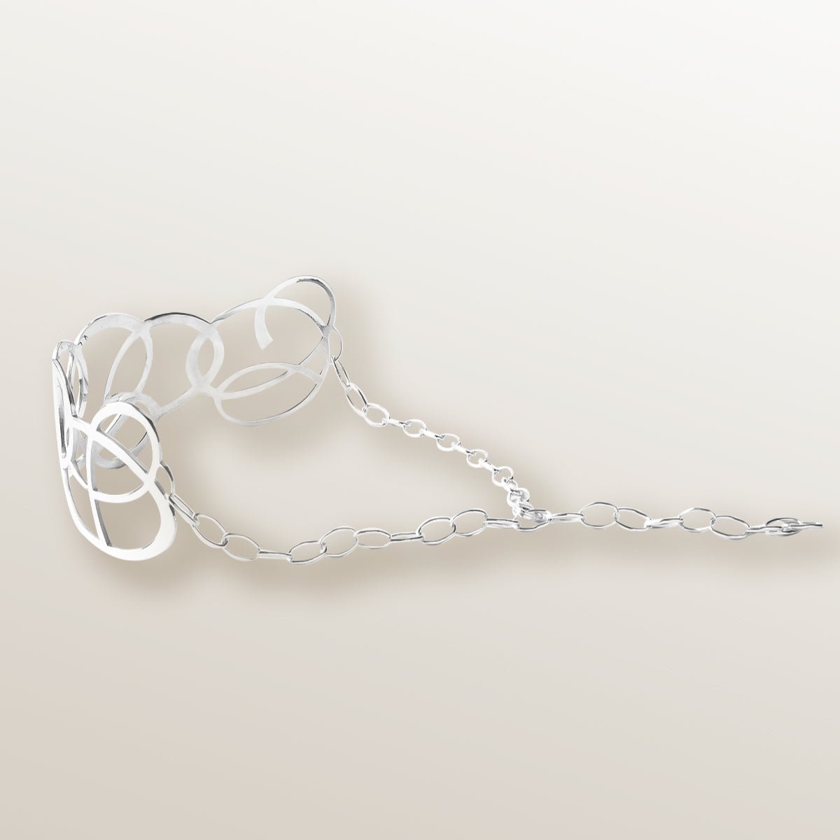 CHOKER CALADO LABERINTO PLATA - Victoria de la Calva