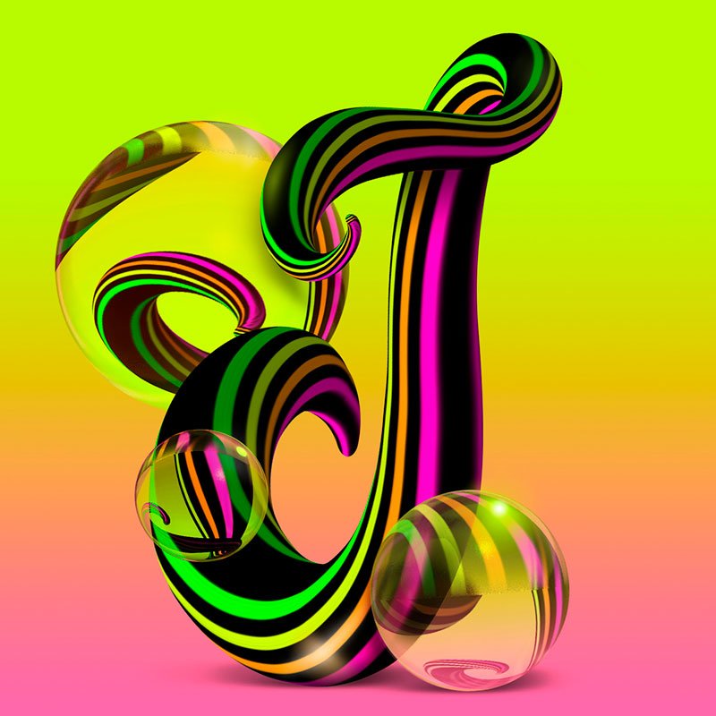 Colgante Inicial I Plata 925 milésimas pequeño - Victoria de la Calva