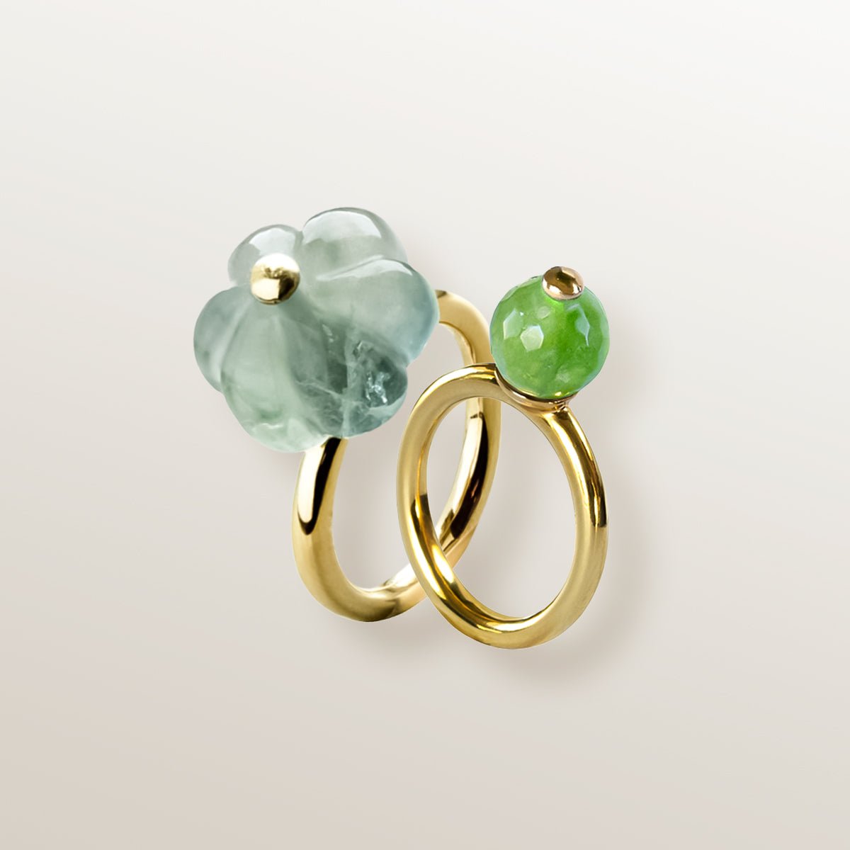 PACK 2 ANILLOS CALABAZA CARMEN - Victoria de la Calva