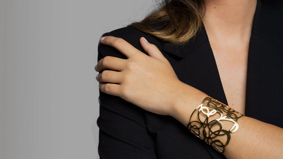 Pulseras brazalete anchas de combinaciones infinitas - Victoria de la Calva