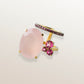 ANILLO ORO COCKTAIL RING - PINK