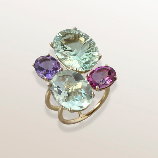 ANILLO ORO COCKTAIL RING - MOSAIC