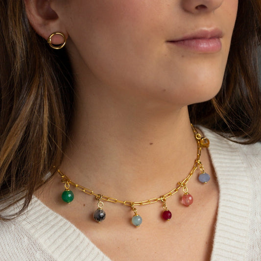 CADENA PERSONALIZABLE CALABAZA LINK - Victoria de la Calva