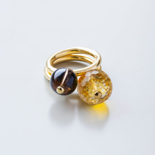 PACK 2 ANILLOS CALABAZA ANA - Victoria de la Calva