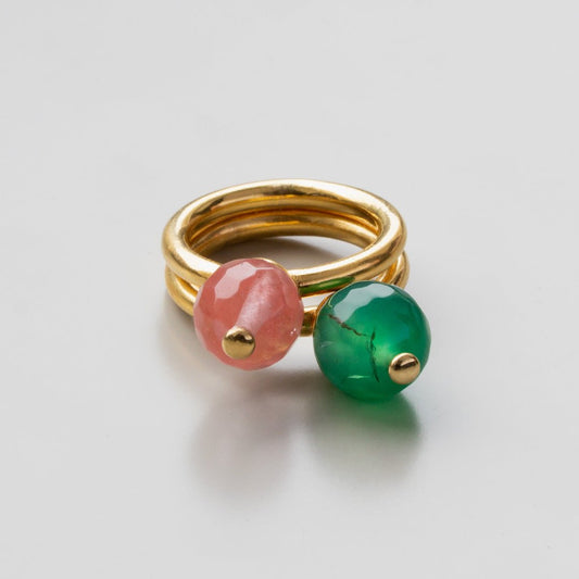 PACK 2 ANILLOS CALABAZA IRENE - Victoria de la Calva